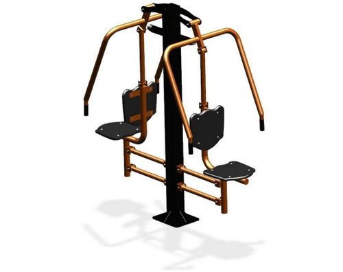 Уличный тренажер Жим от груди двойной T.202.002