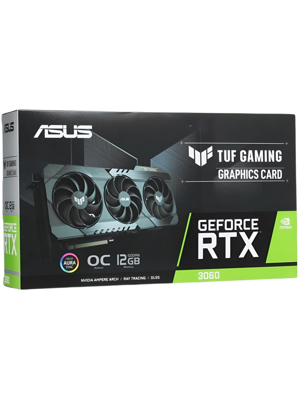 Видеокарта ASUS GeForce RTX 3060 TUF Gaming OC Edition 12Gb