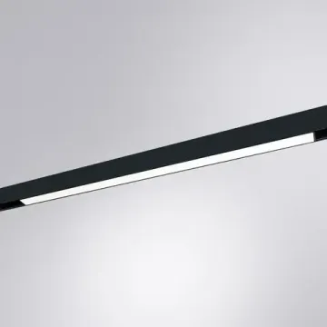 Магнитный трековый светодиодный светильник 15W 3000K A4643PL-1BK чёрный Linea Arte Lamp