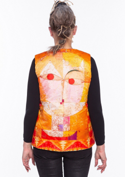 Двусторонний жилет "Сенекио", по мотивам живописи Пауль Клее