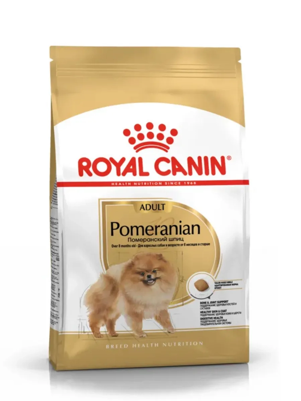 ROYAL CANIN POMERANIAN ADULT (ПОМЕРАНСКИЙ ШПИЦ ЭДАЛТ)корм для взрослых собак 1,5кг