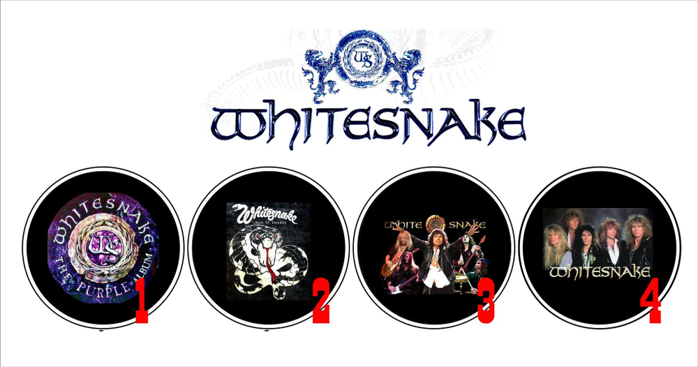 Значок Whitesnake 36 мм ( в ассортименте )