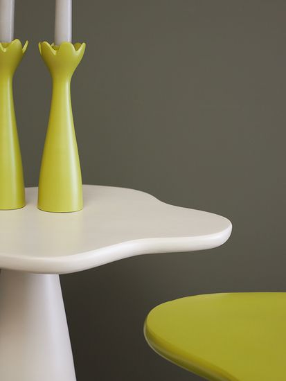 Столик приставной fluid, 56х52 см, морская пена