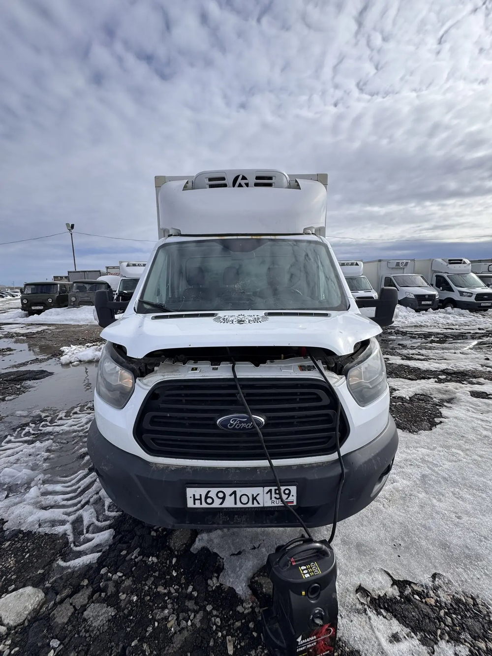 Ford TRANSIT Микроавтобус Chassis Cab Isothermal Box SVO 470E L4H1 2.2TDi 155hp 6MT RWD