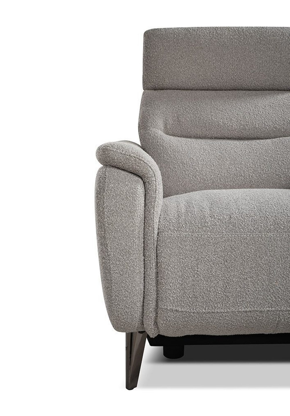 Кресло-реклайнер Cheretto серое