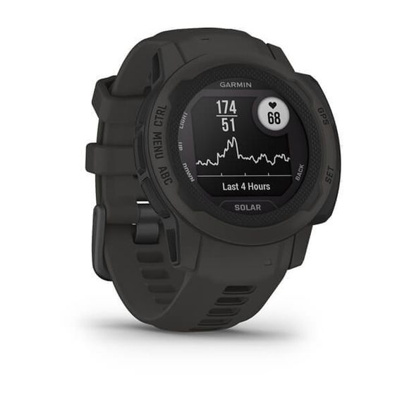 Умные часы Garmin INSTINCT 2S Solar черный