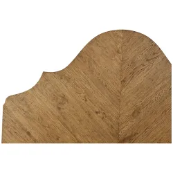 Кровать с деревянным изголовьем "Нова Секвойя"