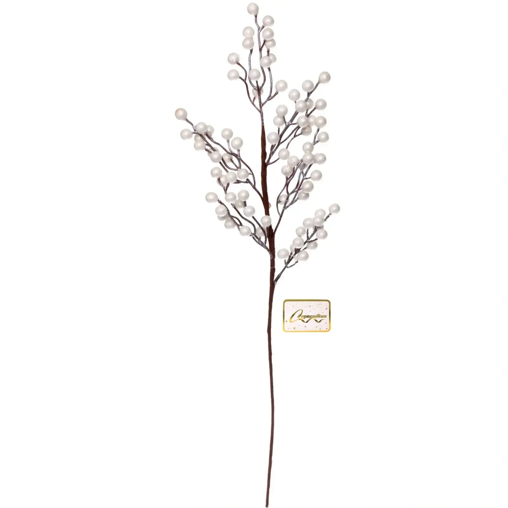 Ветка декоративная «Метель» 67 см