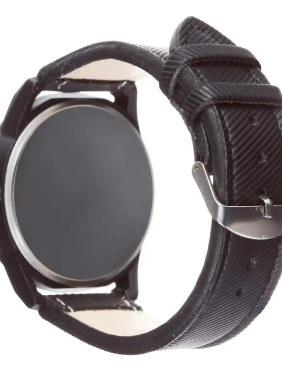 Часы наручные "Копалес", черный ремешок, d=4.5 см