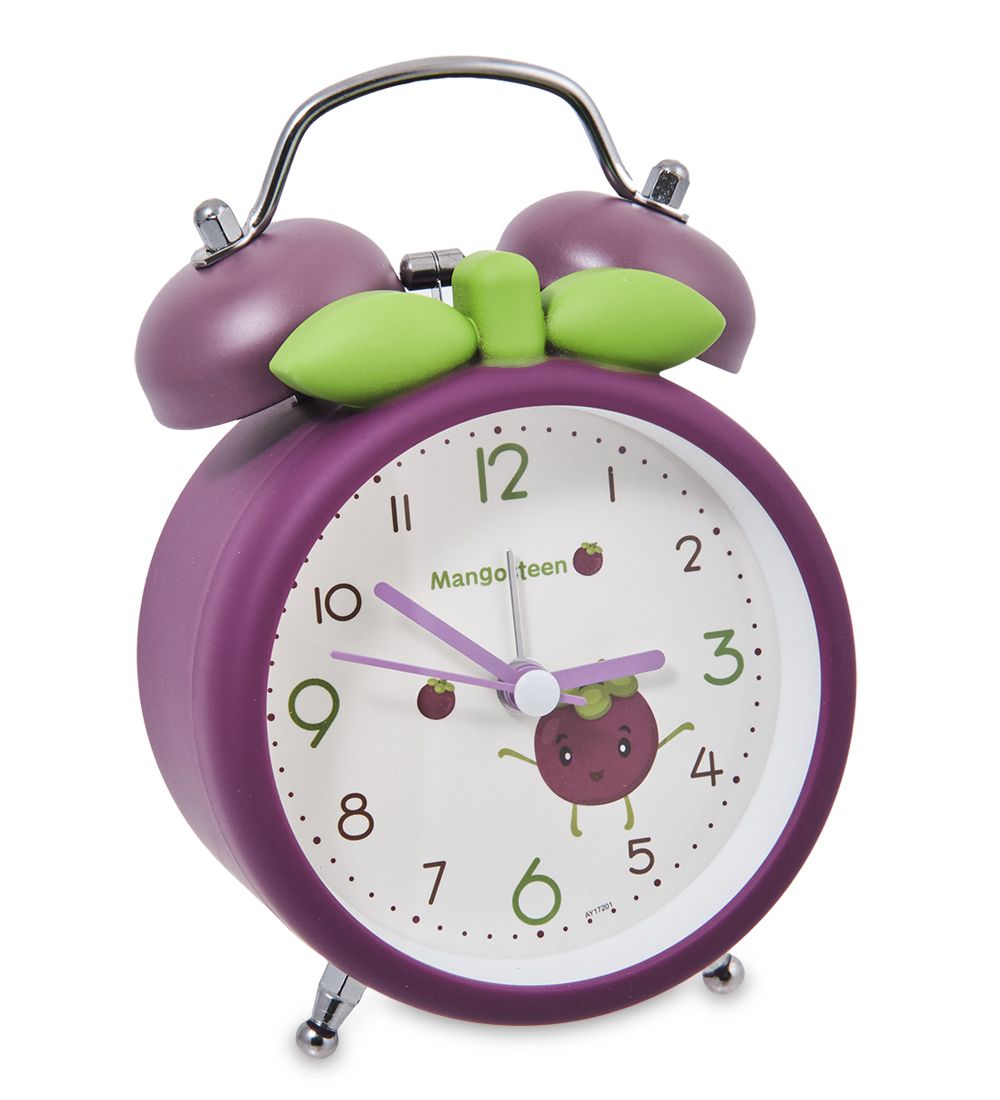 GAEM Art CL-66/1 Будильник «Яблоко» фиолетовый