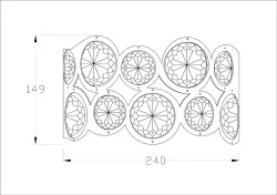 Настенный светильник Arte Lamp SARAH