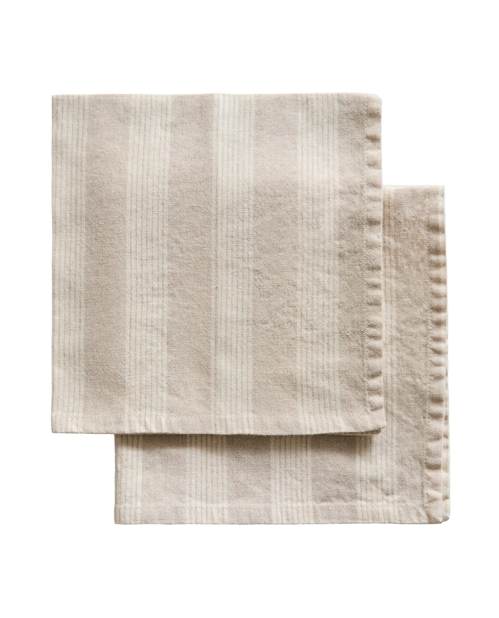Zara Home столовая салфетка из смесовой ткани, узор в полоску, 45 45 см (комплект 2 шт.)