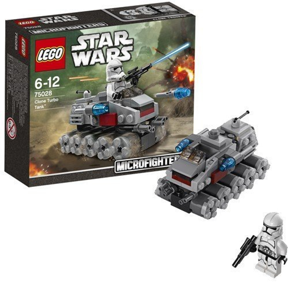 LEGO Star Wars: Турбо танк клонов 75028 — Clone Turbo Tank — Лего Стар варз ворз Звёздные войны