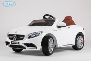 Детский Электромобиль BARTY Mercedes-Benz S63 AMG белый