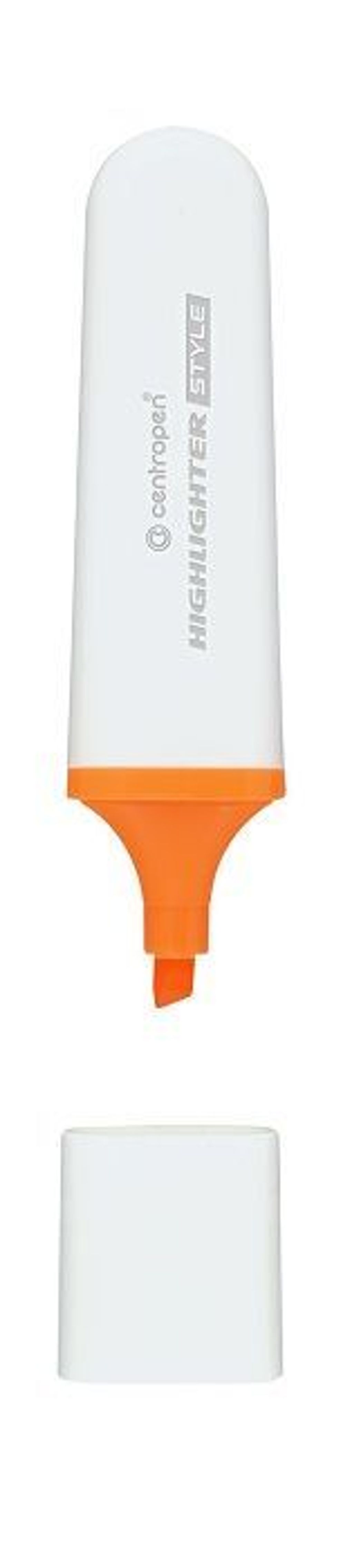 Маркер текстов. CENTROPEN STYLE 1-4,6 мм оранж. скошенный