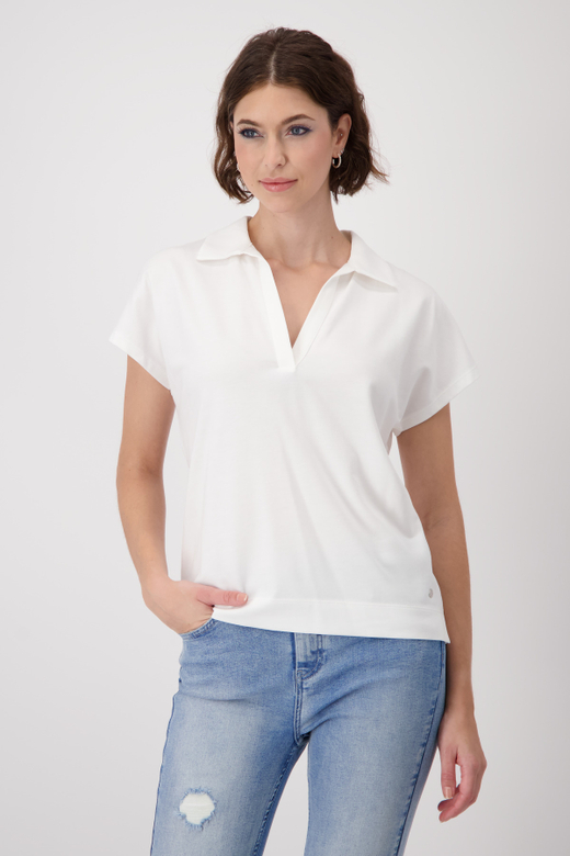 Блузка из хлопка и модала