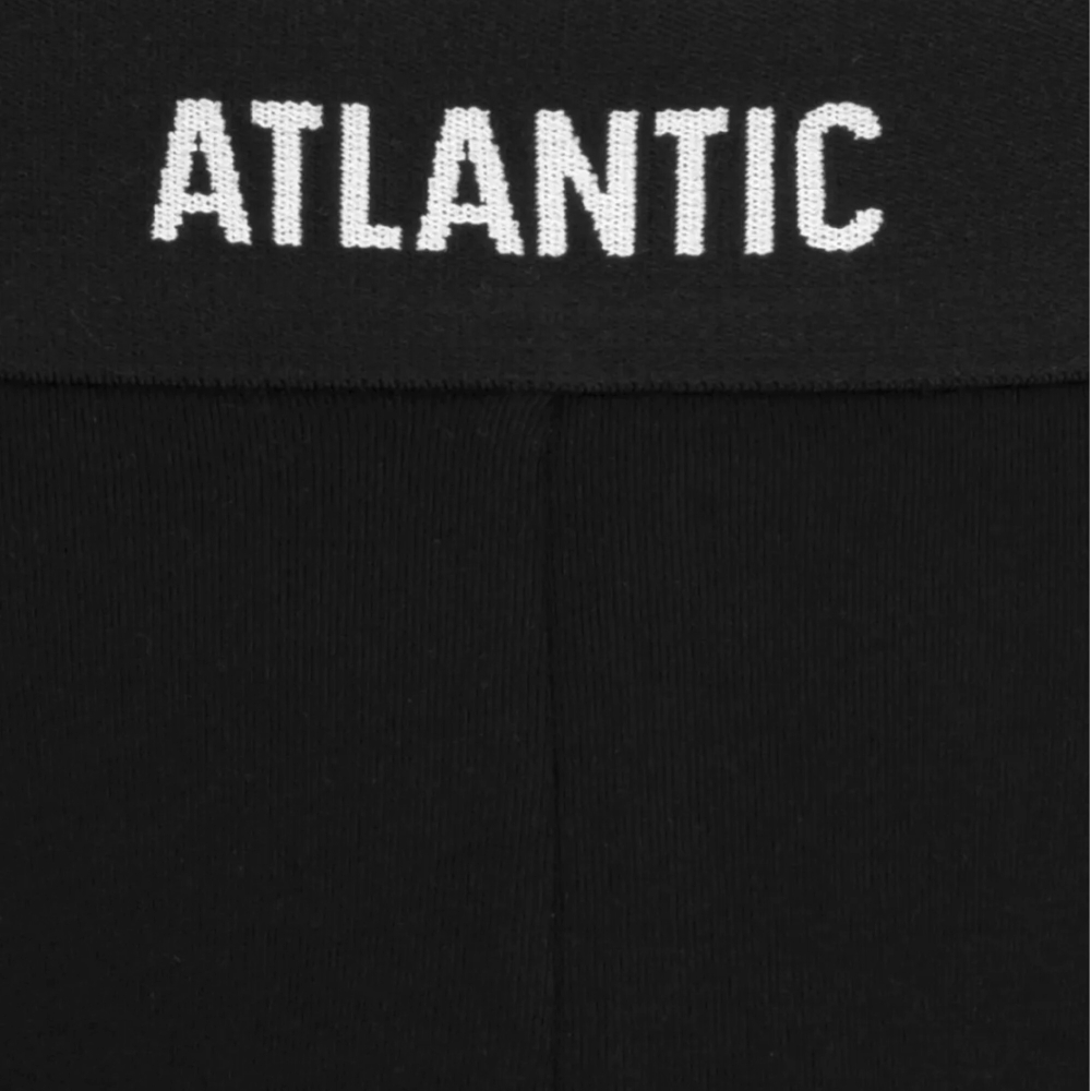 Мужские трусы стринги черные ATLANTIC String Comfort MP-1572