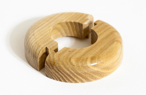 Розетта для труб деревянная 26мм "Grace" Дуб