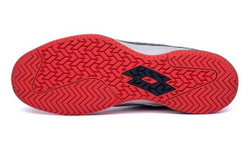 Мужские кроссовки теннисные Lotto Mirage 100 Speed - all white/navy blue