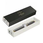Ручка перьев. Parker IM Premium Grey Core GT (2213776) M черн. черн. подар.кор.