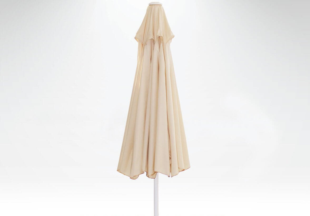 Зонт профессиональный Kiwi Clips, бежевый