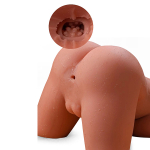 Реалистичный женский торс 55x29x30см с вибродилдо Xise SHEQU Miah Lady Boy Torso with Thrusting and Vibrating Dildo