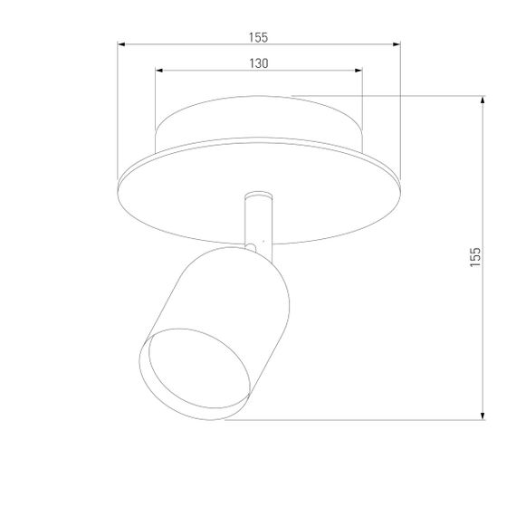 Спот TK Lighting 3294 Top Wood