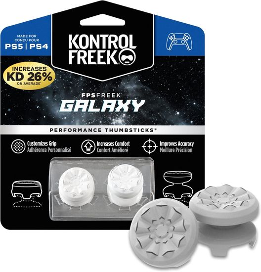 Насадка KontrolFreek FPS Freek Galaxy White для PS4 и PS5