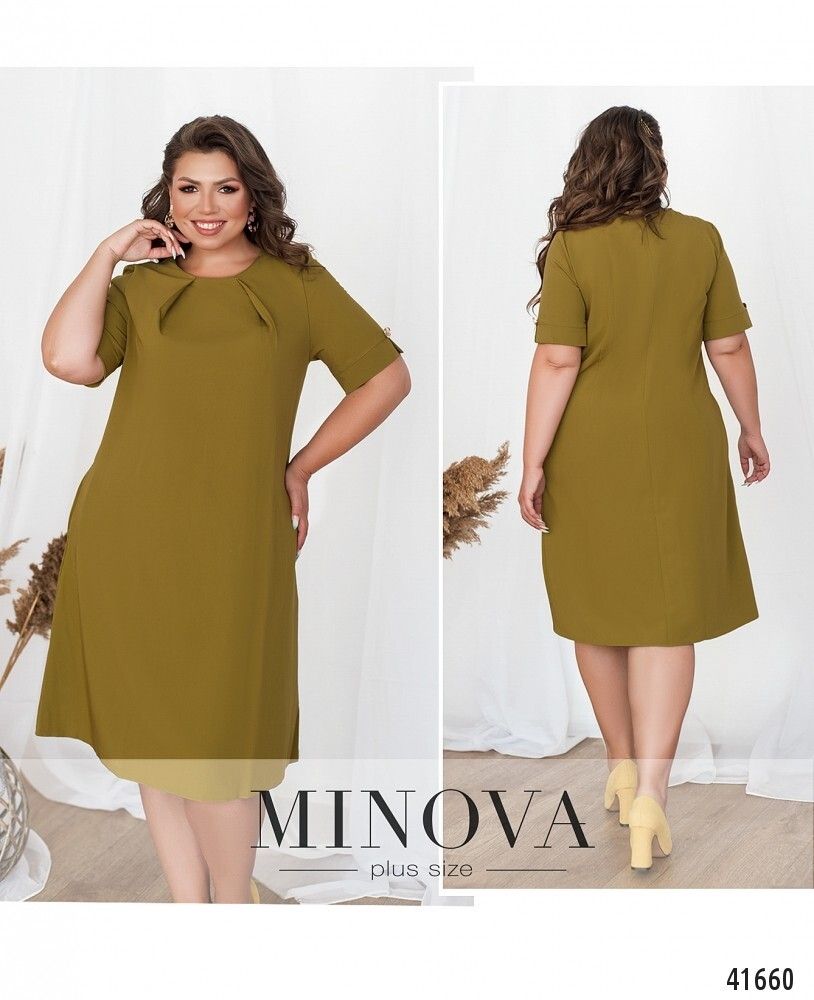 Платье 0142-олива Minova