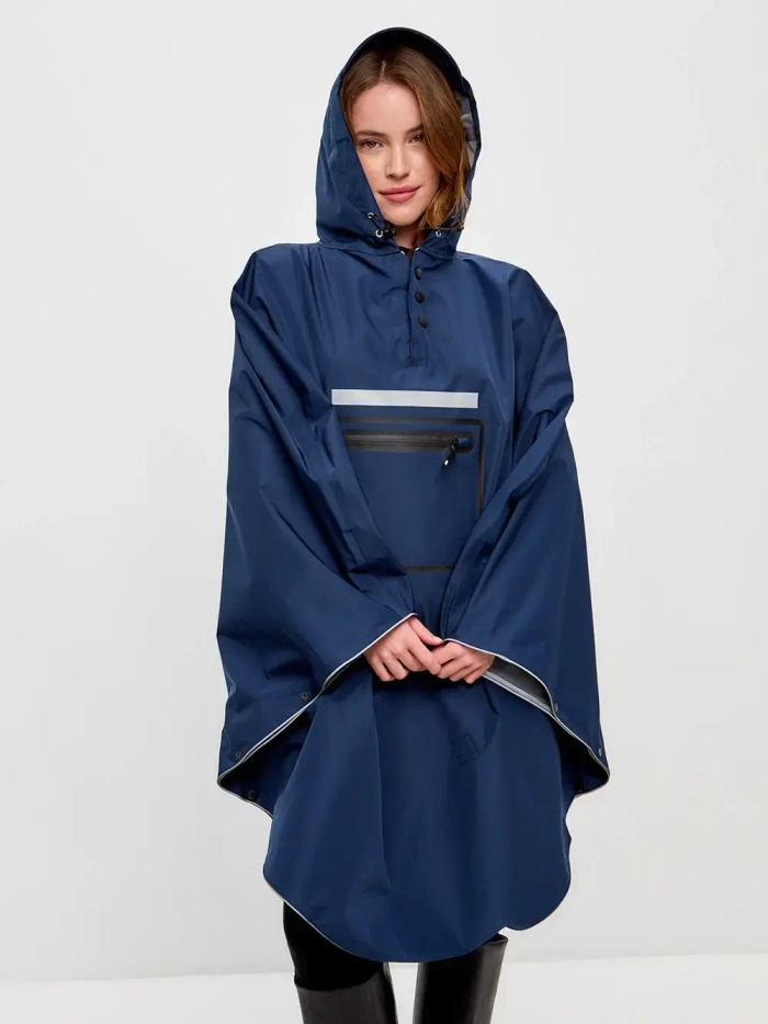 Дождевик-пончо синий Gamp Navy Blue