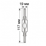 Лампа металлогалогенная HQI-TS 70W/WDL RX7s Osram (МГЛ) 4008321678300