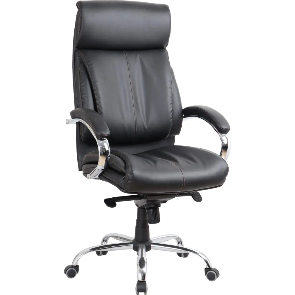 Кресло BN_SH_EChair-516 TPU кожзам черный, хром