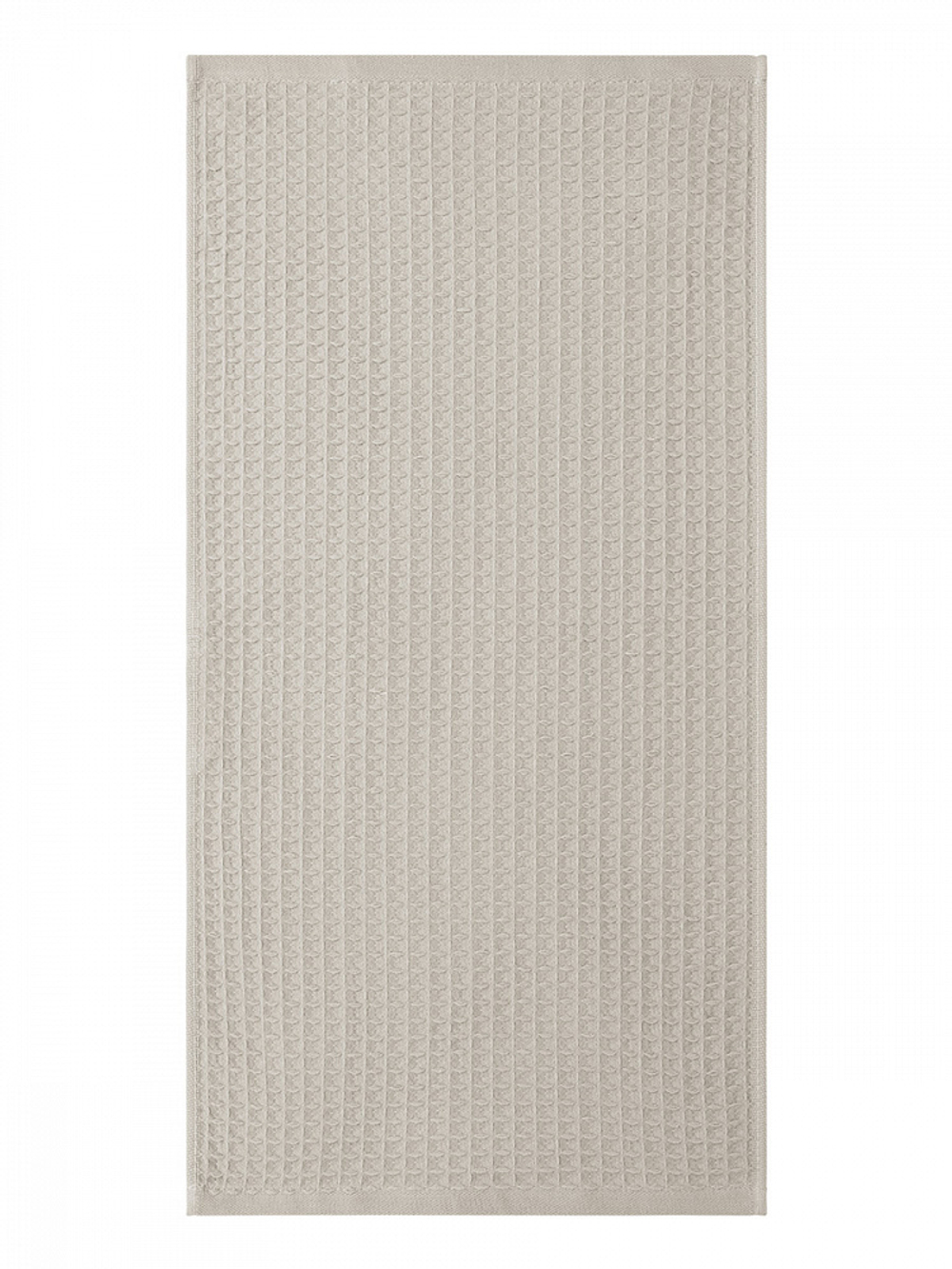 Полотенце кухонное DeNASTIA вафля однотон 320gsm 35x70, хлопок, серый