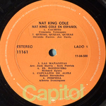 Nat King Cole ‎– En Español (Колумбия 1977г.)
