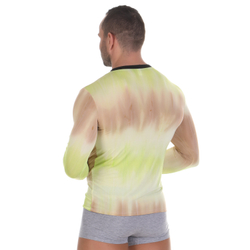 Мужской лонгслив салатовый Wang Jiang WG00148