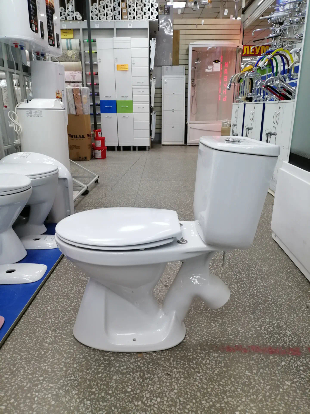Унитаз компакт Бриз 2 режима. дюропласт