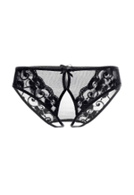 Эротические кружевные трусики из сеточки Pauline (Размер: 42-44) (Цвет: черный)