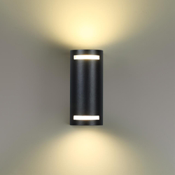 370839 STREET NT22 758 черный Светильник ландшафтный IP54 GU10 2*15W 220V LANDSCAPE