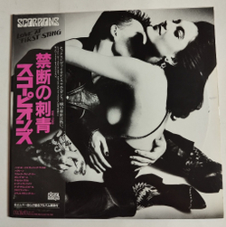 Винтажная виниловая пластинка LP Scorpions Love At First Sting (Japan 1984) (Obi)