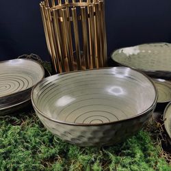 Lenardi 205-433 Салатник 19,5х8см МИСТРАЛЬ в под.уп.(х36)Фарфор