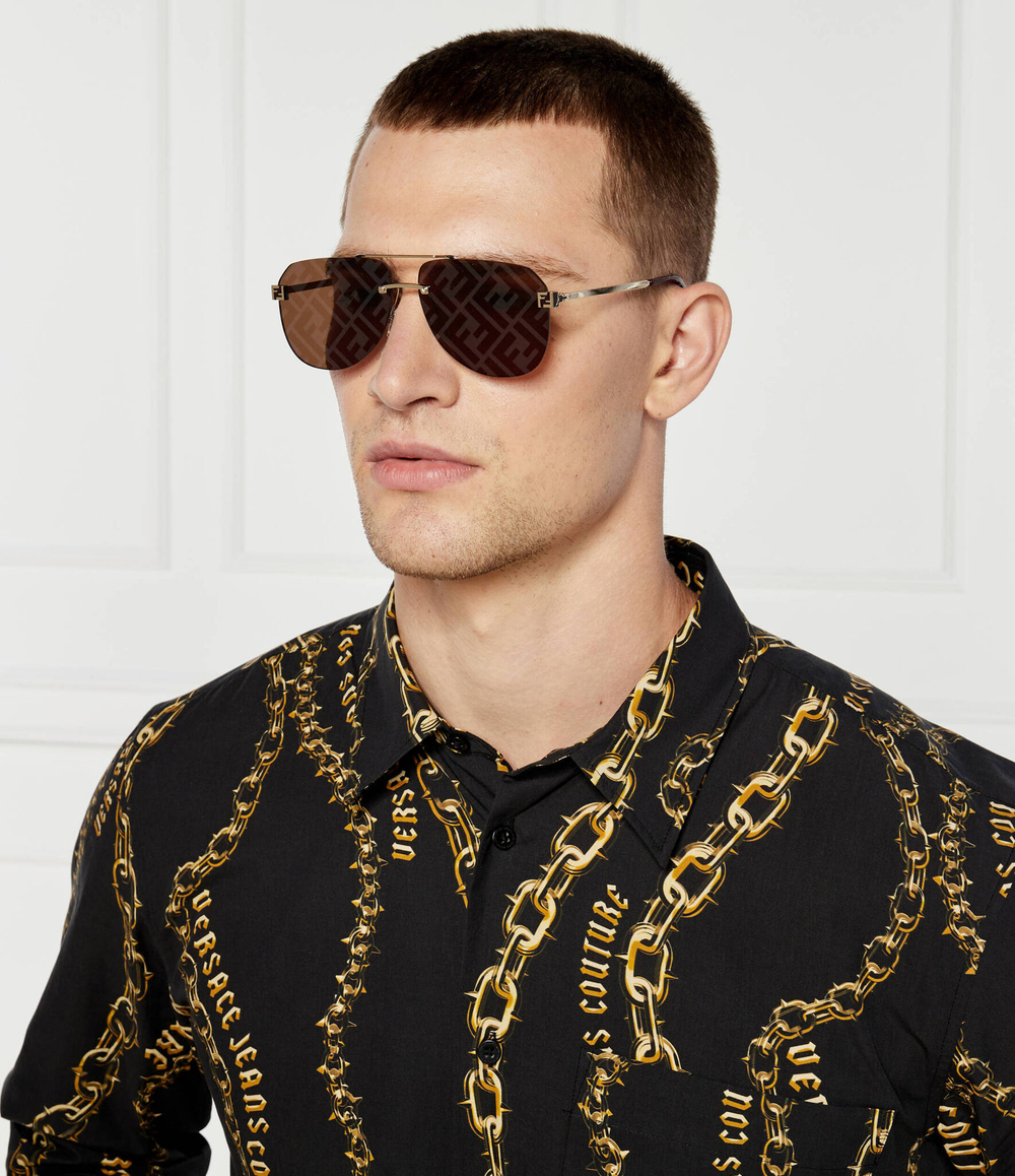 Солнцезащитные очки FE40115U Fendi - золотой(FE40115U)