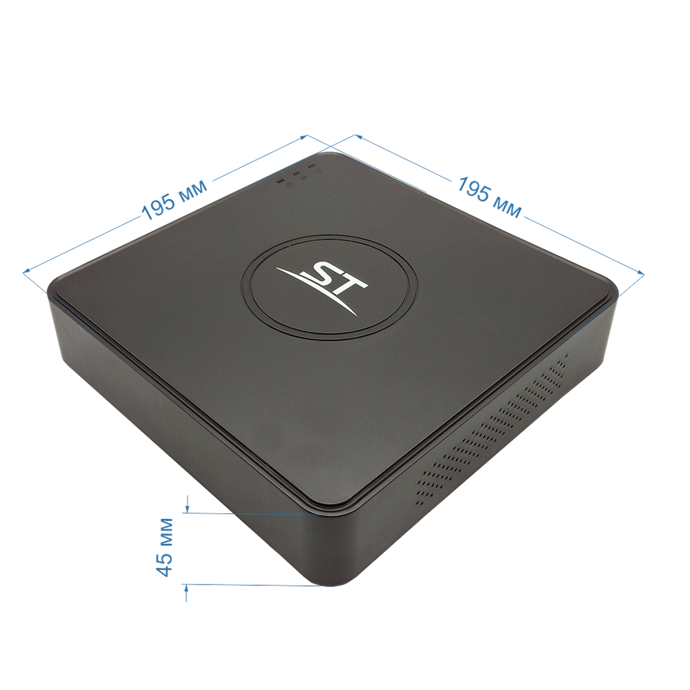 Видеорегистратор гибридный 4 канала до AHD 5 Mpix / IP 5 Mpix, p2p приложение XMEYE