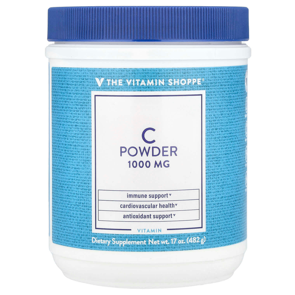 The Vitamin Shoppe, Порошок C, 482 мг (17 унций)