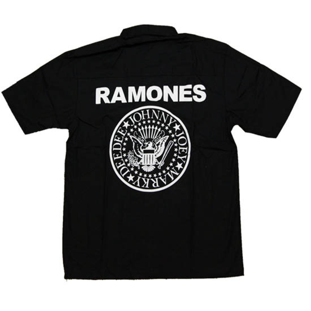 Рубашка Ramones печать