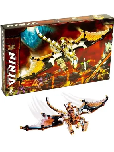 Конструктор Ниндзя Боевой дракон мастера Ву 331 деталь