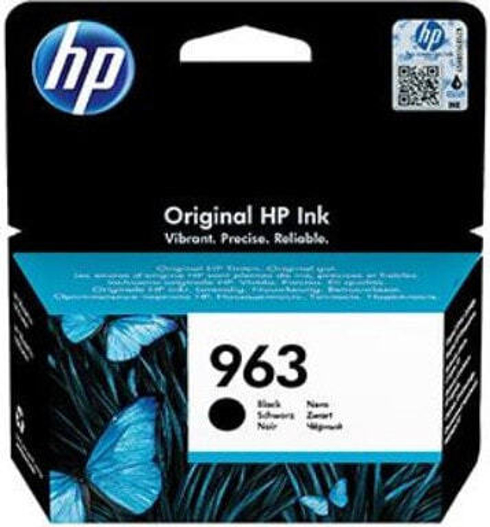 HP 963 Подлинный Черный 1 шт 3JA26AE#301