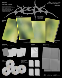 Альбом aespa - LEMONADE (ACID Ver.)