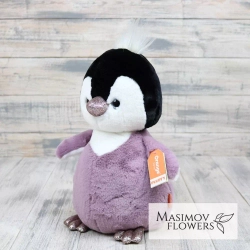 Пушистик Пингвиненок сиреневый 35 см