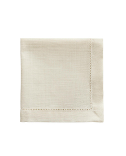 Zara Home столовая салфетка из хлопка, ажурная отделка, 45 45 см
