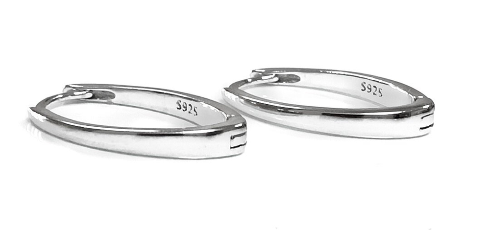 Ювелирные серьги из серебра